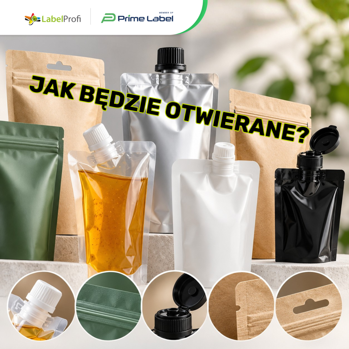 Jak dobrać opakowanie do produktu? Doypack, pouch i spouted pouch